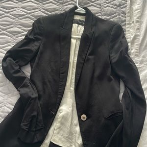 Black zara blazer
